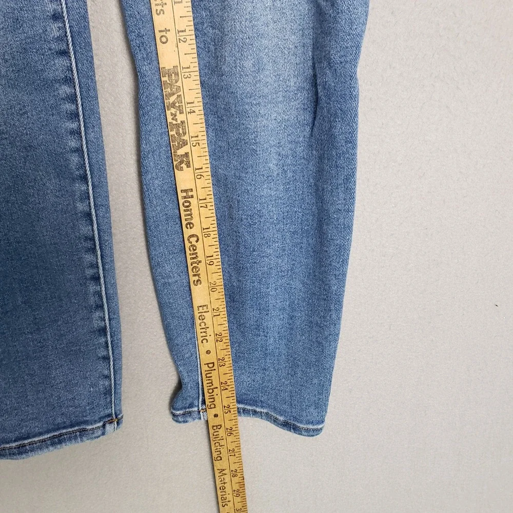 Maurices M Jeans High Rise Skinny Stretch Light Wash Casual Basic Plus Size 14W‎